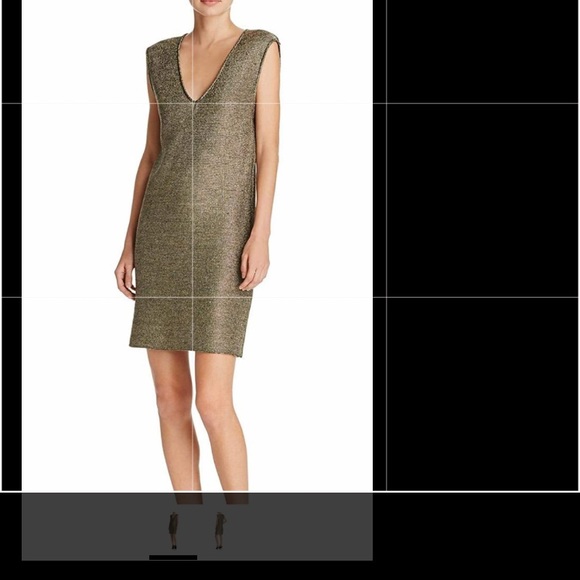 French Connection Women's Leah Metallic Jersey Dress - Picture 4 of 8